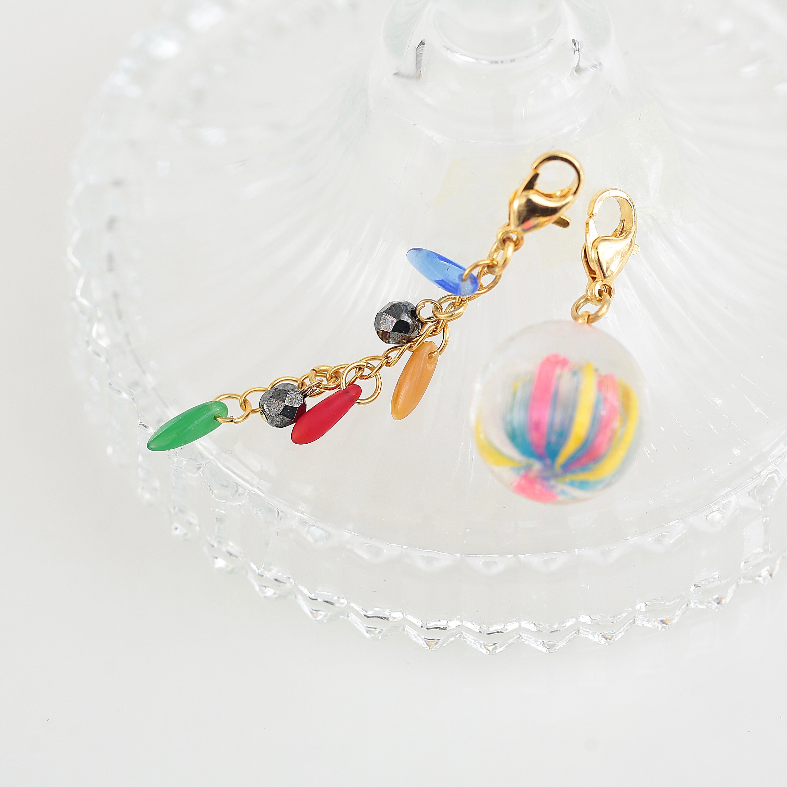 【新商品】6月28日発売!! 花火玉チャームセット 《夏限定》