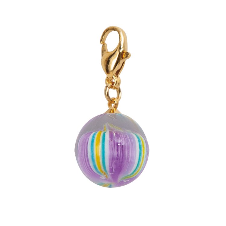 ★705★ぶどう にゃんこ玉チャーム ☆705☆ぶどう にゃんこ玉チャーム