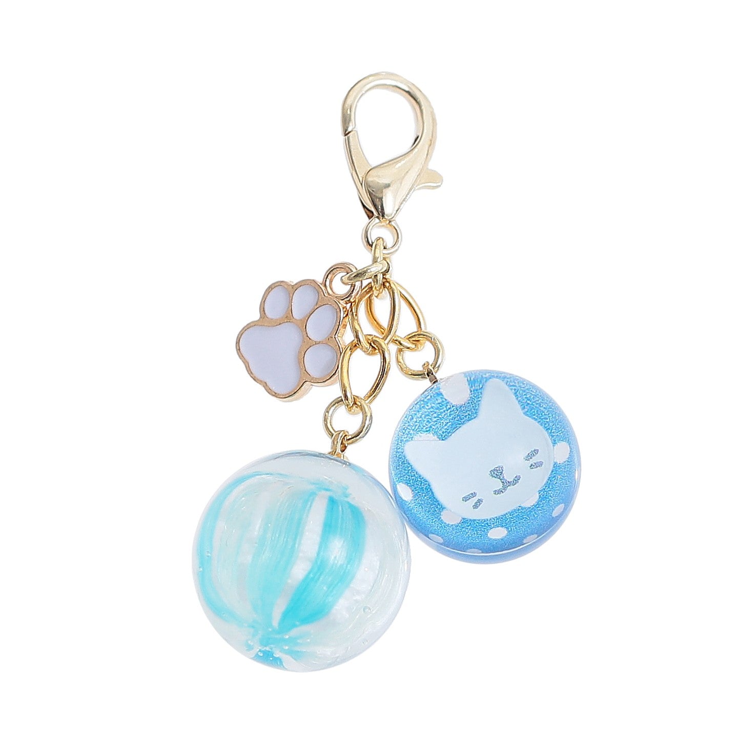 ツインチャームねこ&青風船 – nanaco plus+