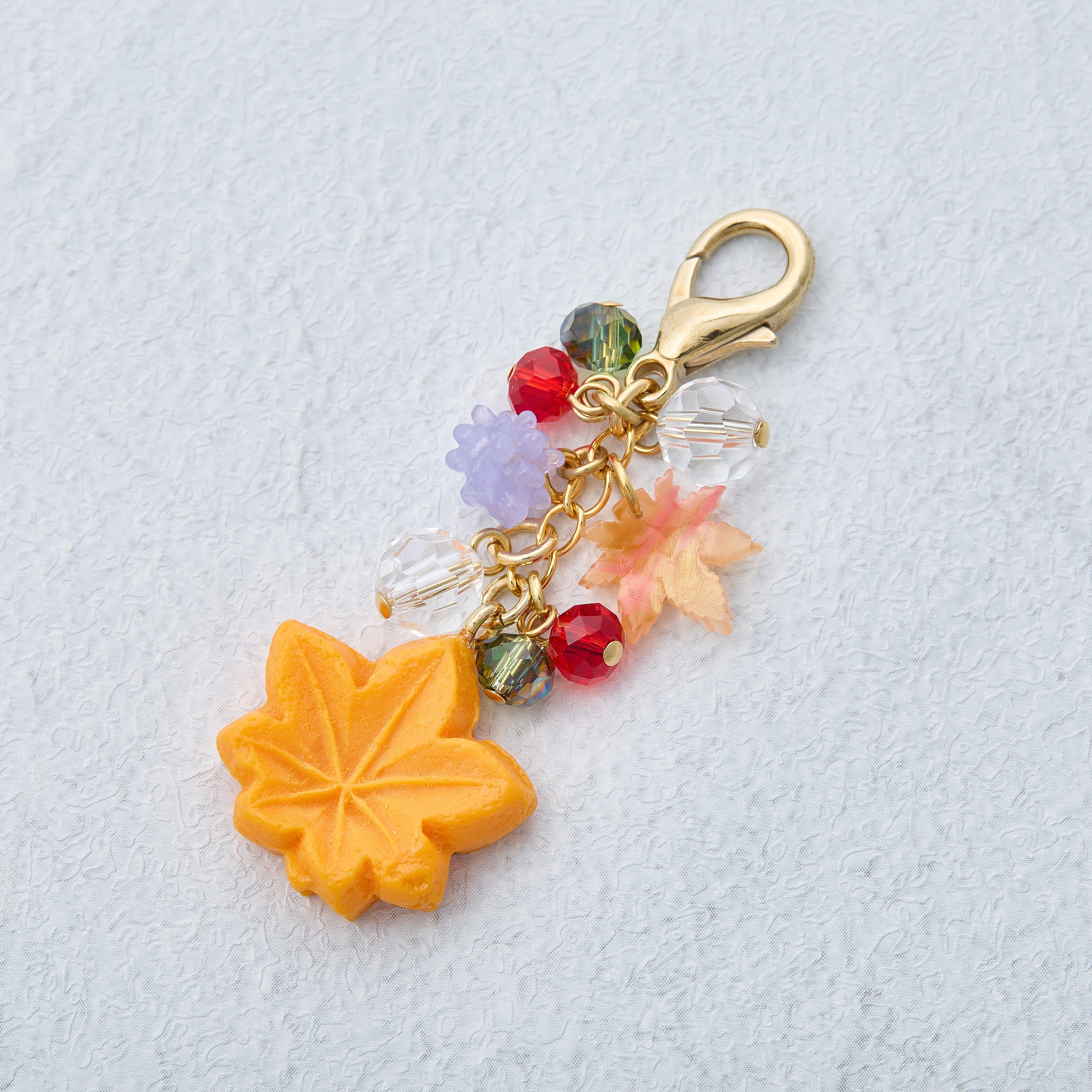 【新商品】9/18(金)  お干菓子ロングチャーム　紅葉　発売！！