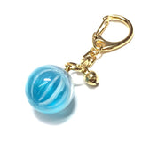 candy keychain blue