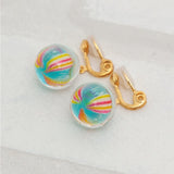 Candy earrings small Temari Koruri
