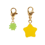 happy star charm yellow