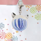 猫天气吊饰【附书卡】海军蓝