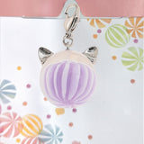 猫天气吊饰【带书卡】紫色