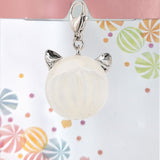 猫天气吊饰【带书卡】白色